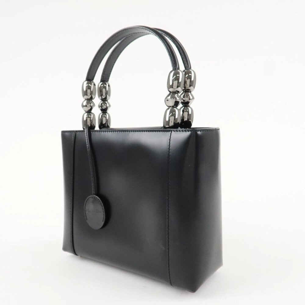❤️Authentic Christian Dior Enamel Leather Maris Pearl Hand Bag❤️ - Picture 2 of 16